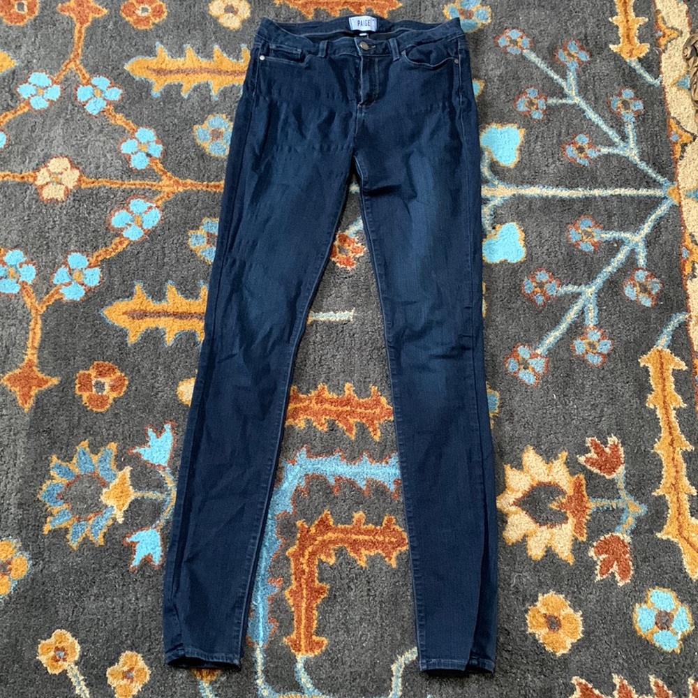 Paige ultra long skinny jeans size 31